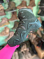 Тактичні черевики lowa олива високі демісезонні ,мужские ботинки высокие lowa олива