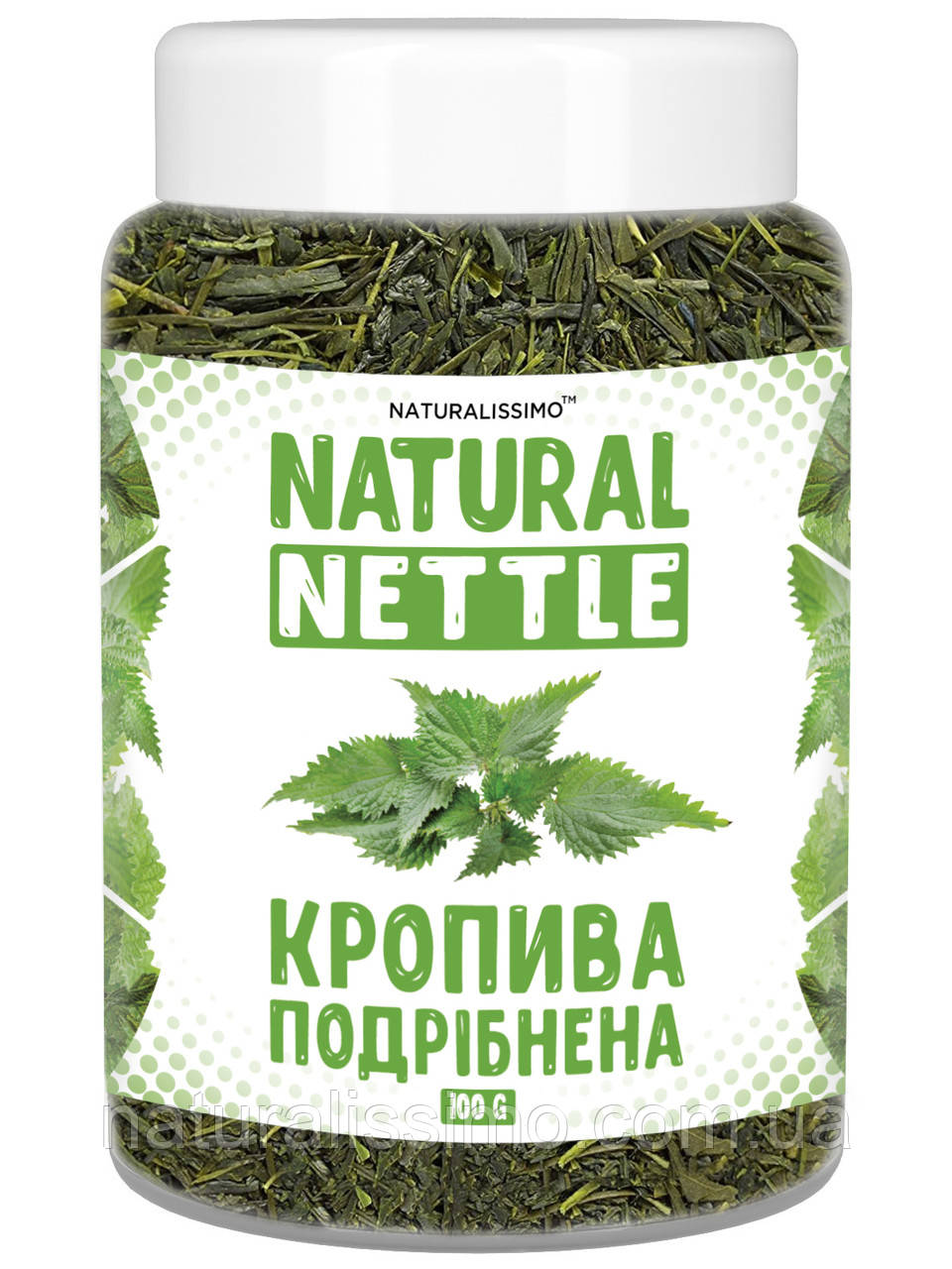 Кропива сушена подрібнена, 100 г