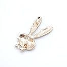 Брошка зайчик 45х25мм, фото 2