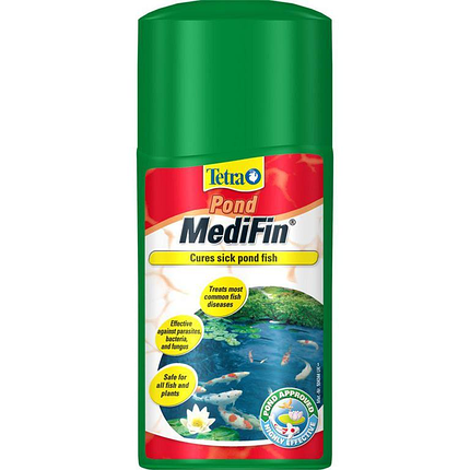 Препарат для лікування в ставку, TetraPond MediFin 3000 ml, для ставка на 60000 л., фото 1