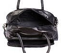 Спортивна сумка зі штучної шкіри sport30304 чорна, фото 4