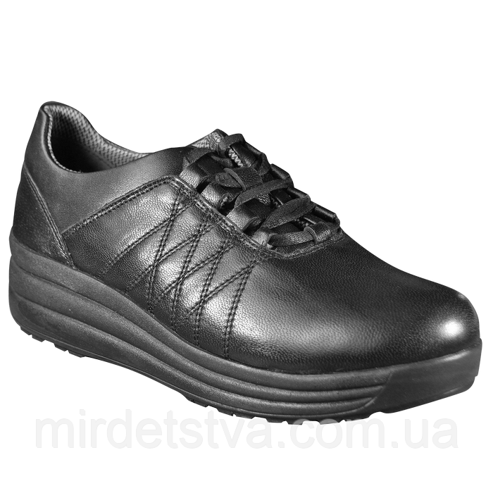 Туфлі жіночі підліткові ортопедичні Туреччина чорного кольору Форест Орто 4Rest Orto розмір 36-42