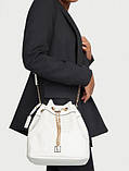 Сумка Victoria's Secret The Victoria Bucket Bag White, фото 5
