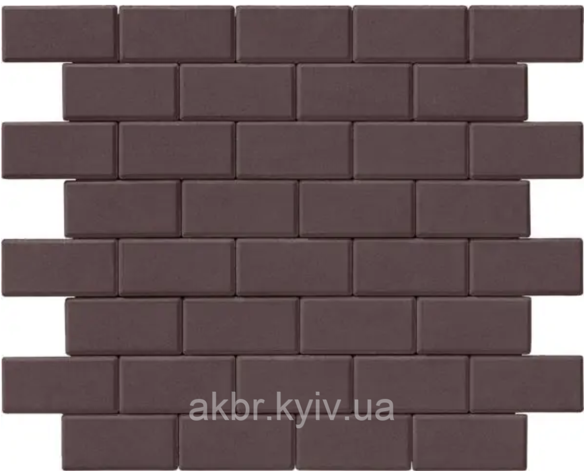 Бруківка 200х100х40 венге, фото 1