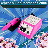 Набір для манікюру гель лаком з апаратом для нігтів Lina-2000 + лампа SunOne + витяжка 858-2A) лак у подарунок, фото 4