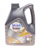 Mobil Super 3000 X1 Formula FE 5W-30 4л (151526) Синтетическое моторное масло Ford WSS-M2C913-C/WSS-M2C913-D