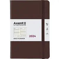 Ежедневник 2024 Axent Partner Soft Diamond 8818-24, 145x210 мм, цвета в ассортименте