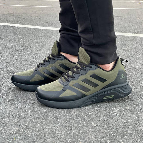 Adidas Cloudfoam Khaki Black