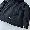 Чоловіча куртка Adidas з капюшоном демісезон осінь/весна чорна (Адідас), фото 7