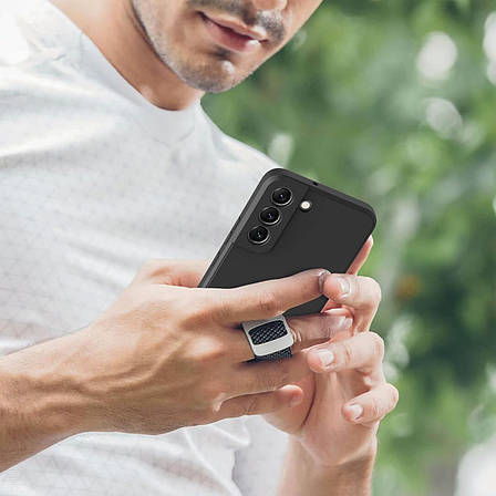Силіконовий чохол SLIM для Samsung Galaxy S22 Black, фото 3