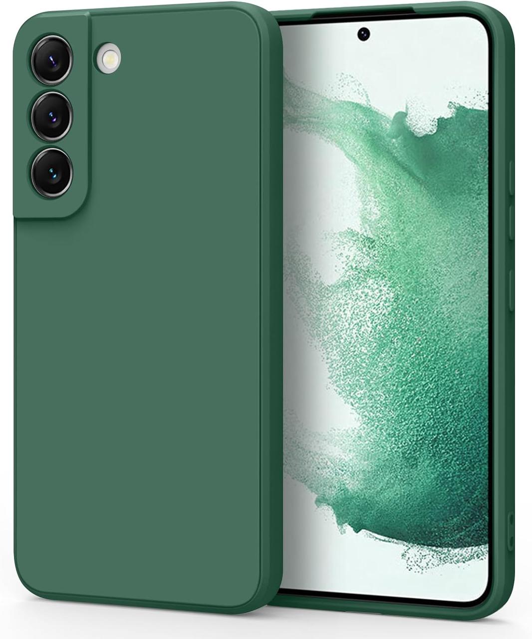 Силіконовий чохол SLIM для Samsung Galaxy S22 Pine Green