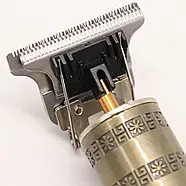 Тример для окантування волосся VINTAGE T9 JX-182 зі змінними насадками, фото 2