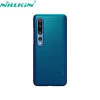 Чехол NILLKIN Xiaomi Mi10 Super Frosted Shield (Blue)