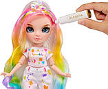 Лялька Рейнбоу Хай Розфарбуй Мене Колір та Креатив Rainbow High Color & Create Fashion DIY Doll 594123EUC, фото 4