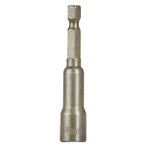 Набір магнітних торцевих головок 8 мм 1/4"×65 мм 3 шт. INGCO, фото 3