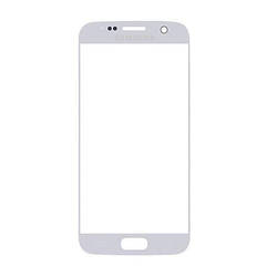 Скло корпусу Samsung G930 Galaxy S7, з OCA-плівкою, white