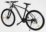 Велосипед Corso Magnus 29" MG-61099, гідравлічні гальма Shimano, фото 3
