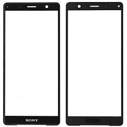 Скло корпусу Sony H8314 Xperia XZ2 Compact, з OCA-плівкою, black