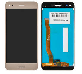 Дисплей Huawei Nova Lite 2017/P9 Lite mini/Y6 Pro 2017 у зборі із сенсором gold