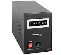 ИБП UPS с правильной синусоидой LogicPower LPYBPSW-1000VA 700Вт, LCD, 12V под внешний АКБ, заряд 10A/20A