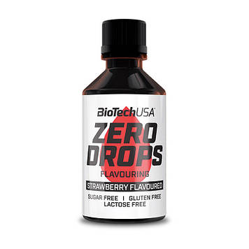 Підсолоджувач Zero Drops (50 ml, caramel) banana, BioTech