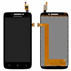 Дисплей Lenovo S650 у зборі із сенсором black