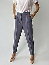 Класичні вкорочені брюки "Prime"| Батал, фото 3
