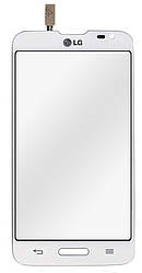 Сенсор LG D373 Optimus L80 Blanco/D375 white orig