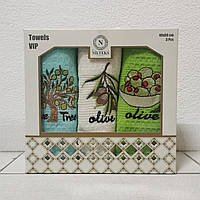 Набір рушників кухонних 3 шт Nilteks