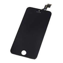 Дисплей iPhone 5C у складі із сенсором і рамкою black (Original PRC)