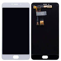 Дисплей Meizu M3 Note у зборі із сенсором white (версія M681h)