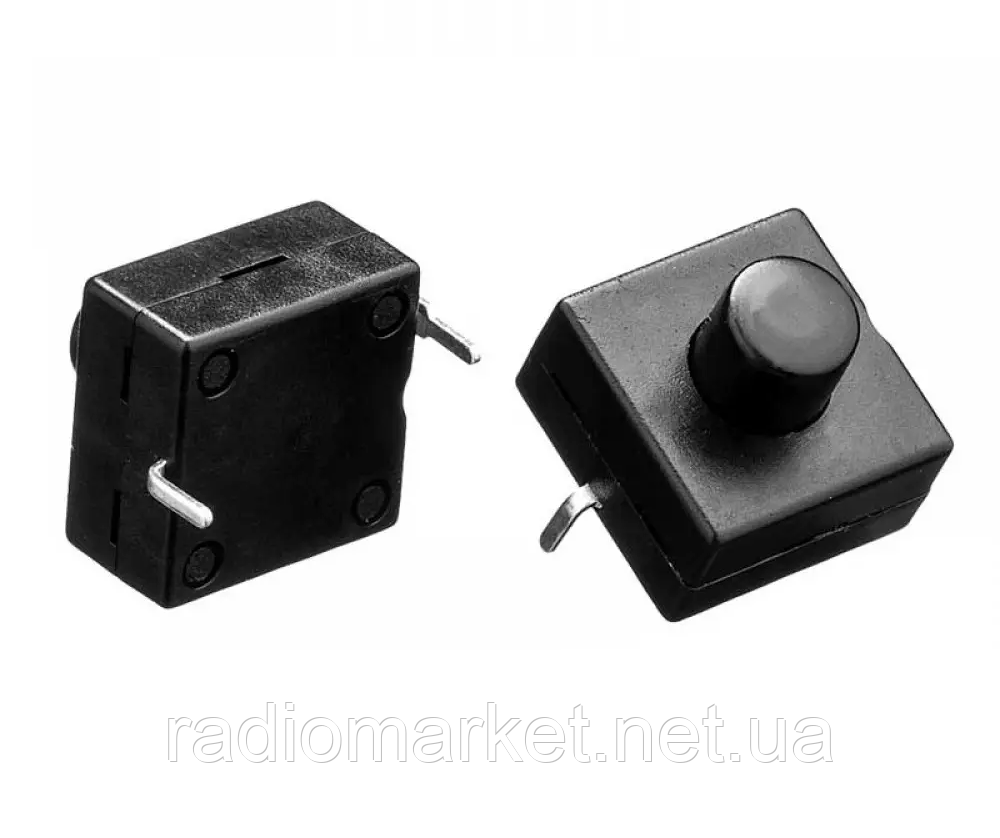 Мікрокнопка Daier PBS-07, з фіксацією, фото 1