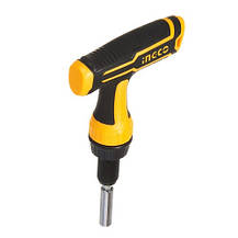 Викрутка Т-подібна з набором насадок і головок 47 од. INGCO, фото 5