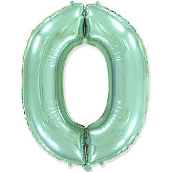 Цифра м'ятна метрова з тягарцем "0"