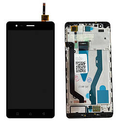 Дисплей Lenovo A7020 Vibe K5 Note 2016 (A7020a40)/Vibe K5 Note Pro (A7020a48) у зібраному з сенсором та рамкою