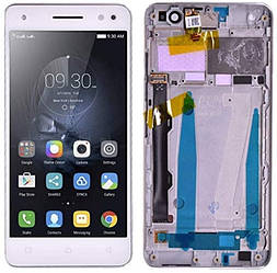 Дисплей Lenovo Vibe S1 Lite (S1La40) у зборі із сенсором і рамкою white