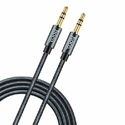 Кабель AUX HOCO UPA03 Noble sound 1m Black