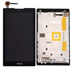 Дисплей до планшета Asus Z170MG ZenPad у зборі із сенсором і рамкою black