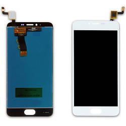 Дисплей Meizu M5/M5 mini у зборі із сенсором white Original PRC