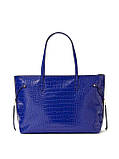 Сумка Victoria's Secret  The Victoria Carryall Tote Sapphire Croc, фото 4