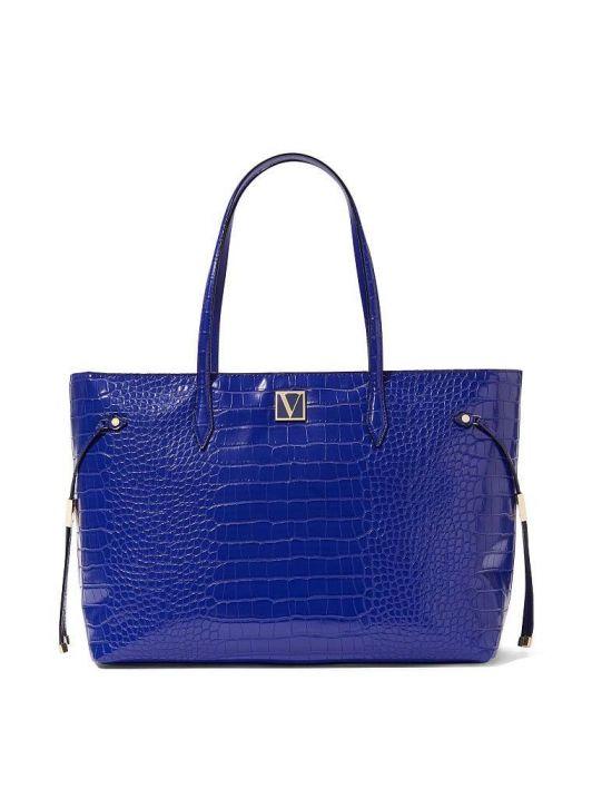 Сумка Victoria's Secret The Victoria Carryall Tote Sapphire Croc