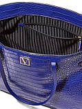 Сумка Victoria's Secret  The Victoria Carryall Tote Sapphire Croc, фото 3