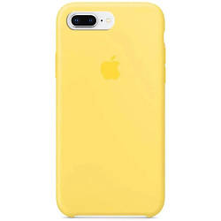 Silicone case for iPhone 7 Plus/8 Plus (50) canary yellow