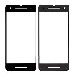 Скло корпусу Google Pixel 2 black (оригінал)