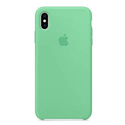 Silicone case for iPhone XS Max (47) spearmint