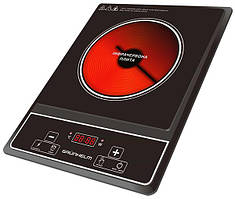 Інфрачервона плита Grunhelm GIR-854 (121460) Потужність 2 кВт регулювання нагрівання; таймер; дисплей