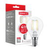 Лампа світлодіодна G45 Maxus філамент LED-548 4W 4100K 220V E14