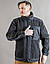 Демісезонна тактична куртка військова флісова чорна Армійська куртка MILIGUS для ЗСУ р. XL, фото 2