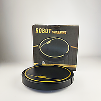 Розумний робот-пилосос ROBOT sweeping акумулятором на 2000 мАч Black