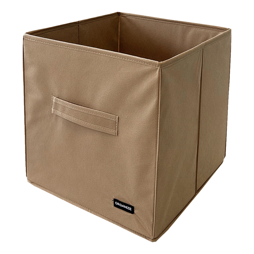 Текстильний кофр ORGANIZE 30x30x30 см (бежевий)